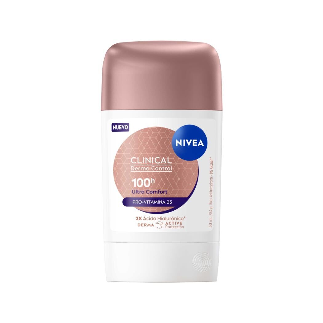 NIVEA Clinical Ultra Comfort Antitraspirante Barra Femenino 50ml