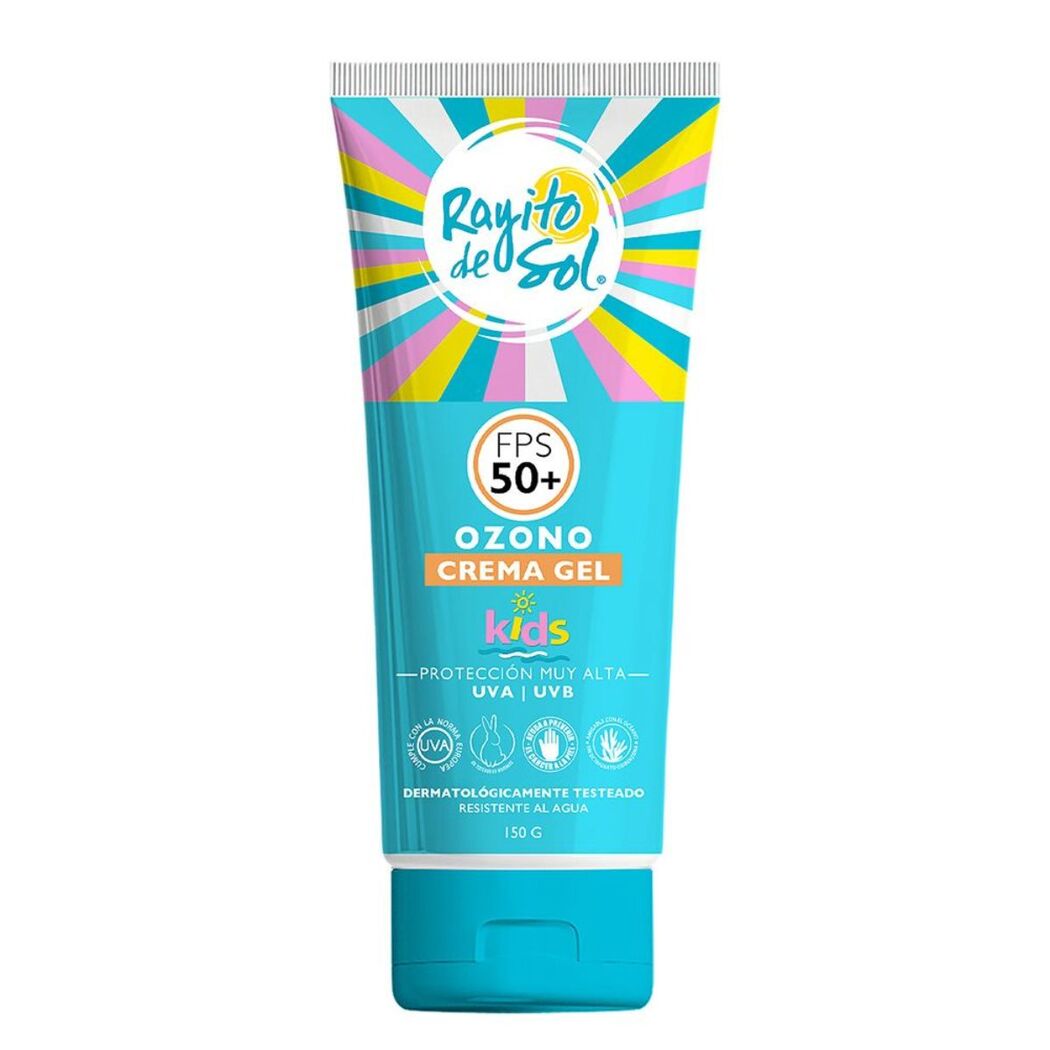 Crema Gel Protectora Ozono Kids Fps 50+ 150g