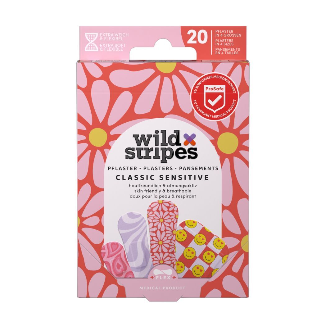 Wild Stripes Curitas Sensitive Pasteles Classics