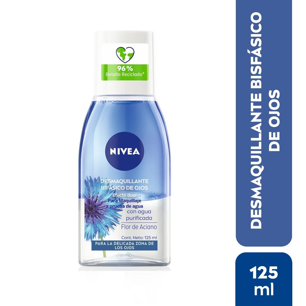 NIVEA Desmaquillante Facial Ojos Bifásico 125ml