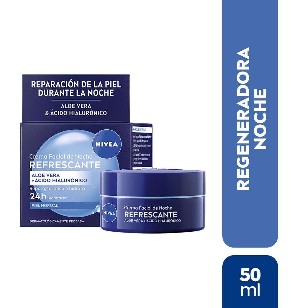 Crema Regeneradora Hidratante Facial Noche De Nivea