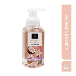 Beauty-secret-espuma-limpieza-manos-vanilla-coconut-250ml