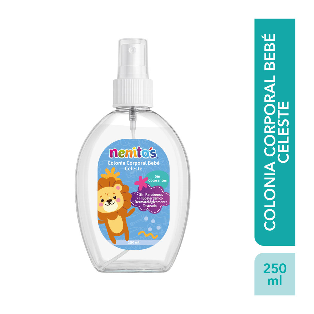 Nenitos Colonia Corporal Celeste 250ml