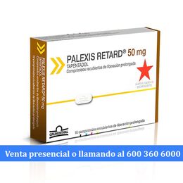 Palexis Tapentadol 50mg 10 Comprimidos