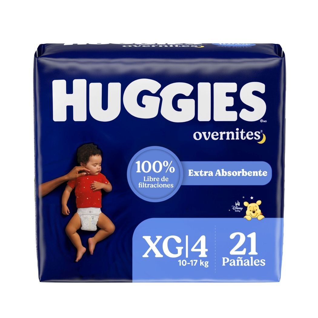 Huggies Overnites XG/S4 21 Unidades