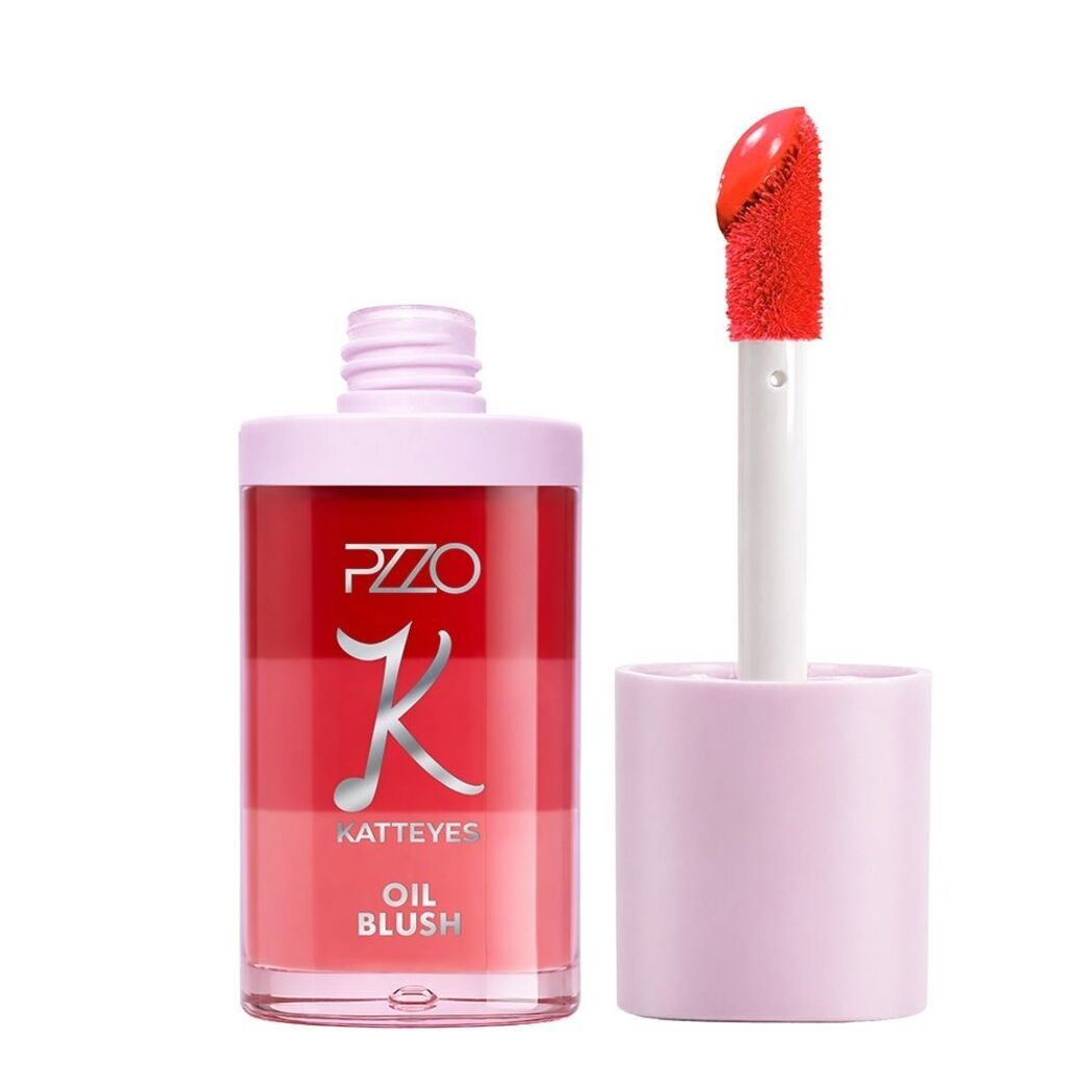 Katteyes x PZZO Oil Blush Redkatt
