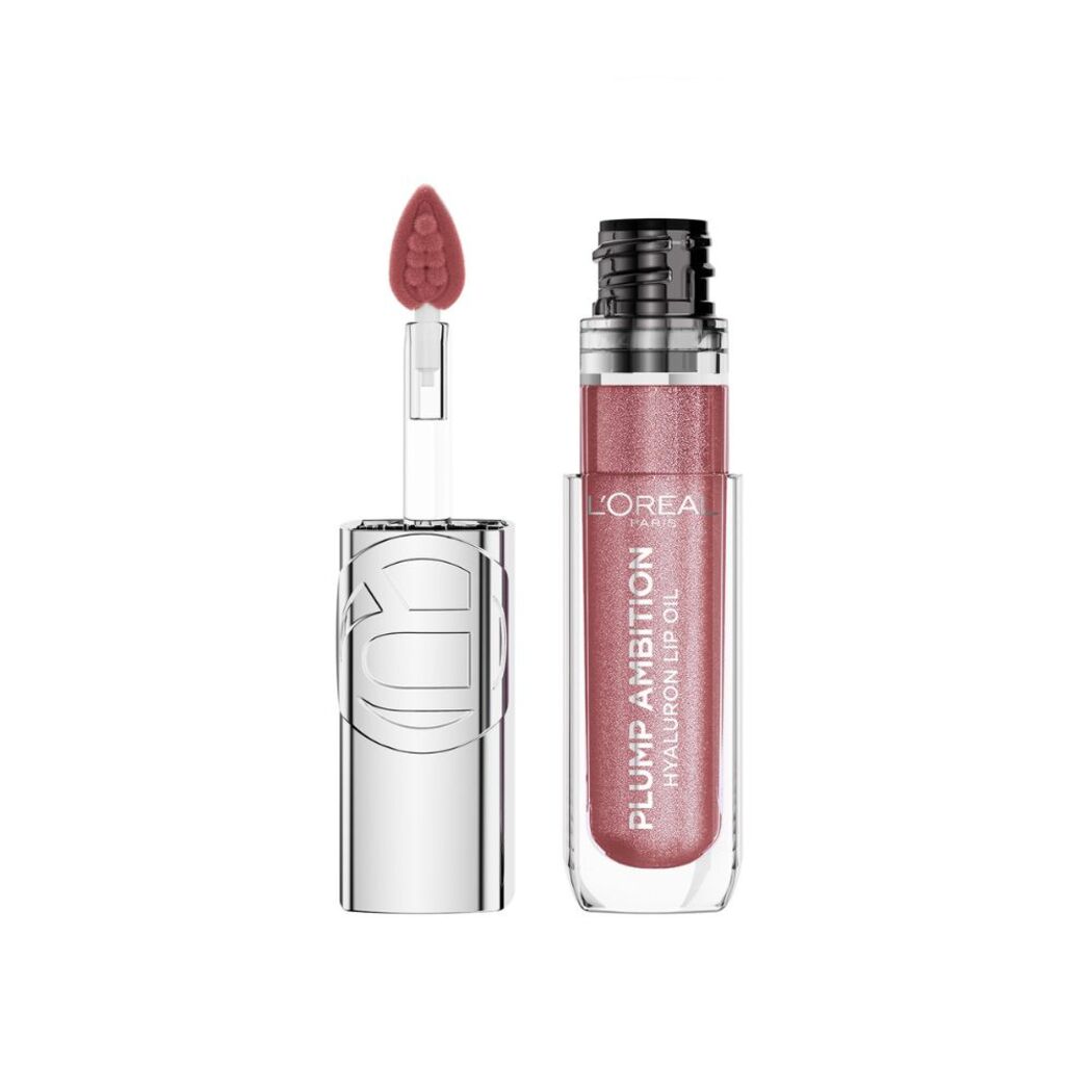Loreal Labial Plump Ambition Shimmer Rose Lights 660