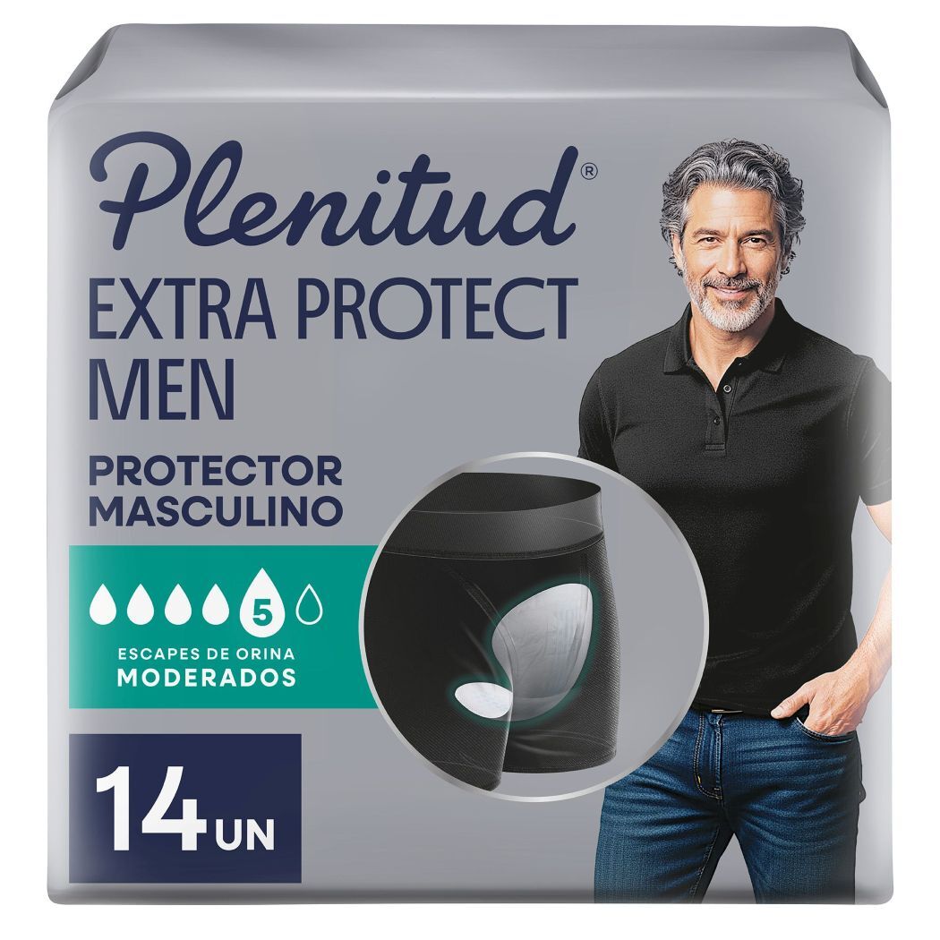Protector Plenitud Men 14 Unidades