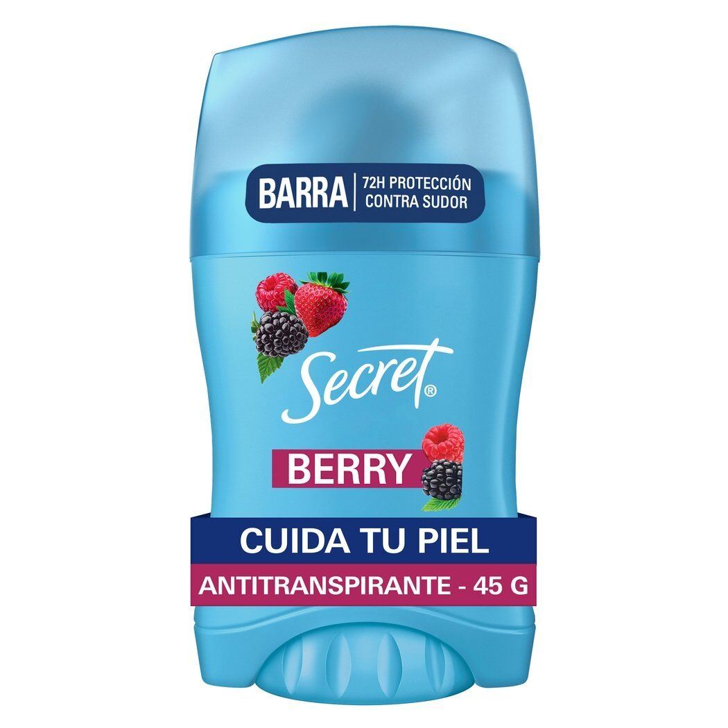 Secret Antitranspirante Barra Invisible Berry 45g