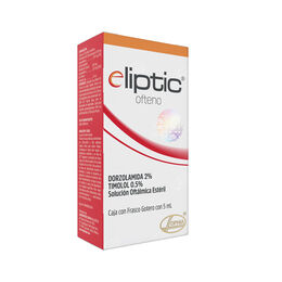 Eliptic Ofteno (B) Dorzolamida / Timolol Solución Oftálmica 5ml