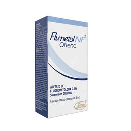 Flumetol NF Fluorometolona 0.1% Solucion Oftalmica 5ml