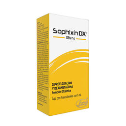 Sophixin DX (B) Ciprofloxacino / Dexametasona Solución Oftálmica 5ml