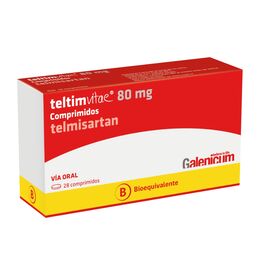 Teltimvitae (B) Telmisartan 80mg 28 Comprimidos