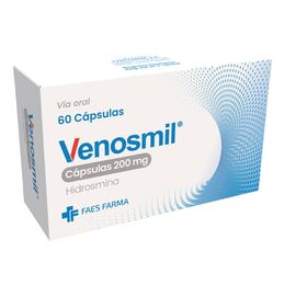 Venosmil Hidrosmina 200mg 60 Cápsulas