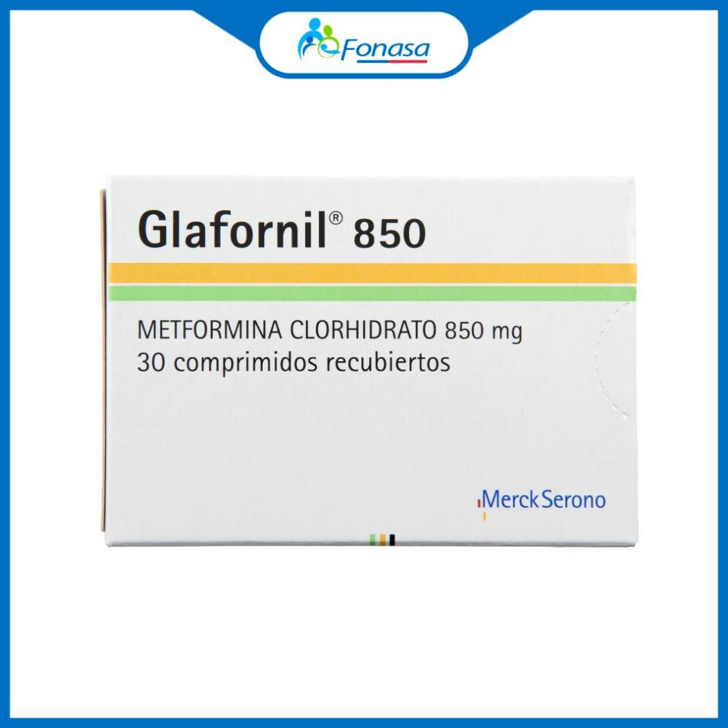 Glucovance 500/5 Metformina / Glibenclamida 30 Comprimidos Recubiertos