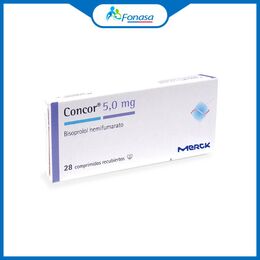 Concor 5 mg x 28 Comprimidos Recubiertos