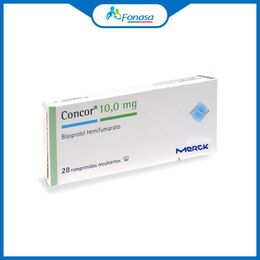 Concor 10 mg x 28 Comprimidos Recubiertos