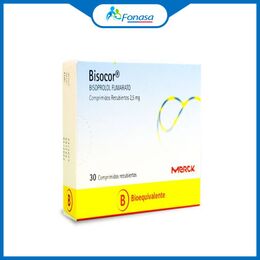 Bisocor (B) Bisoprolol 2.5mg 30 Comprimidos Recubiertos