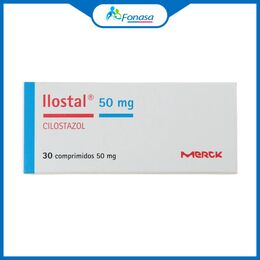 Ilostal (R) Cilostazol 50mg 30 Comprimidos