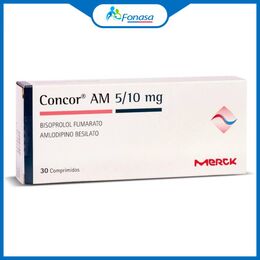 Concor AM Bisoprolol / Amlodipino 30 Comprimidos