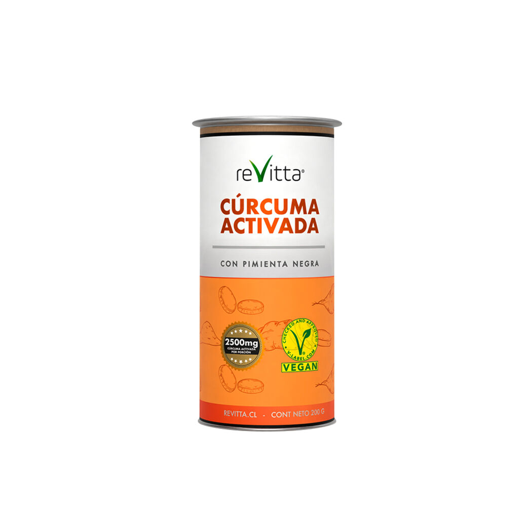 Cúrcuma Activada Con Pimienta 200g