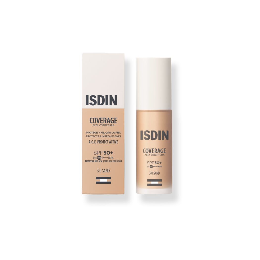 ISDIN Coverage Sand 03 Base de maquillaje SPF 50+
