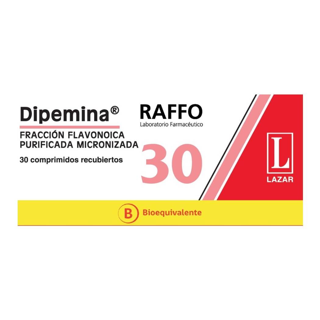 Dipemina Diosmina / Hesperidina 450mg/50mg 30 Comprimidos Recubiertos