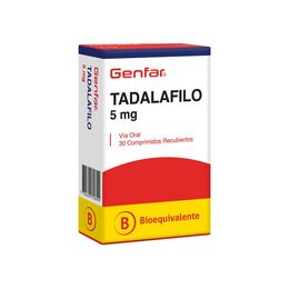 Tadalafilo (B) 5mg 30 Comprimidos Recubiertos