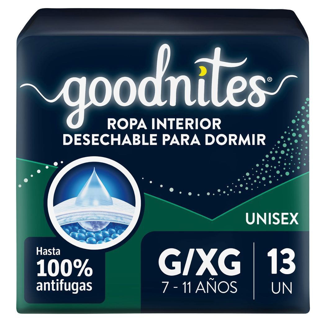 Pañales Desechables Huggies Goodnites G/XG 13 Unidades