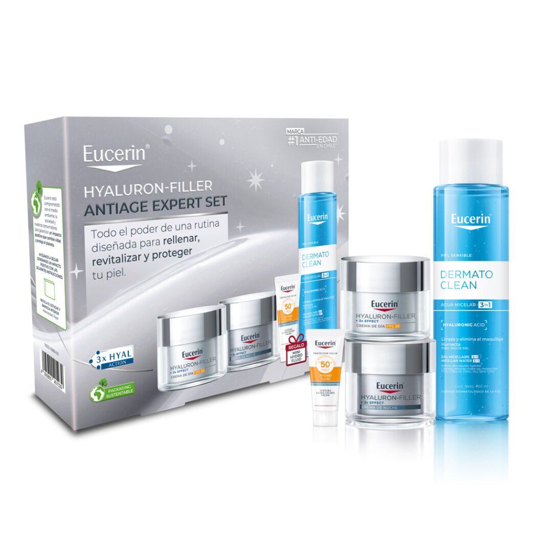 EUCERIN Set Hyaluron-Filler Rutina Anti-Edad