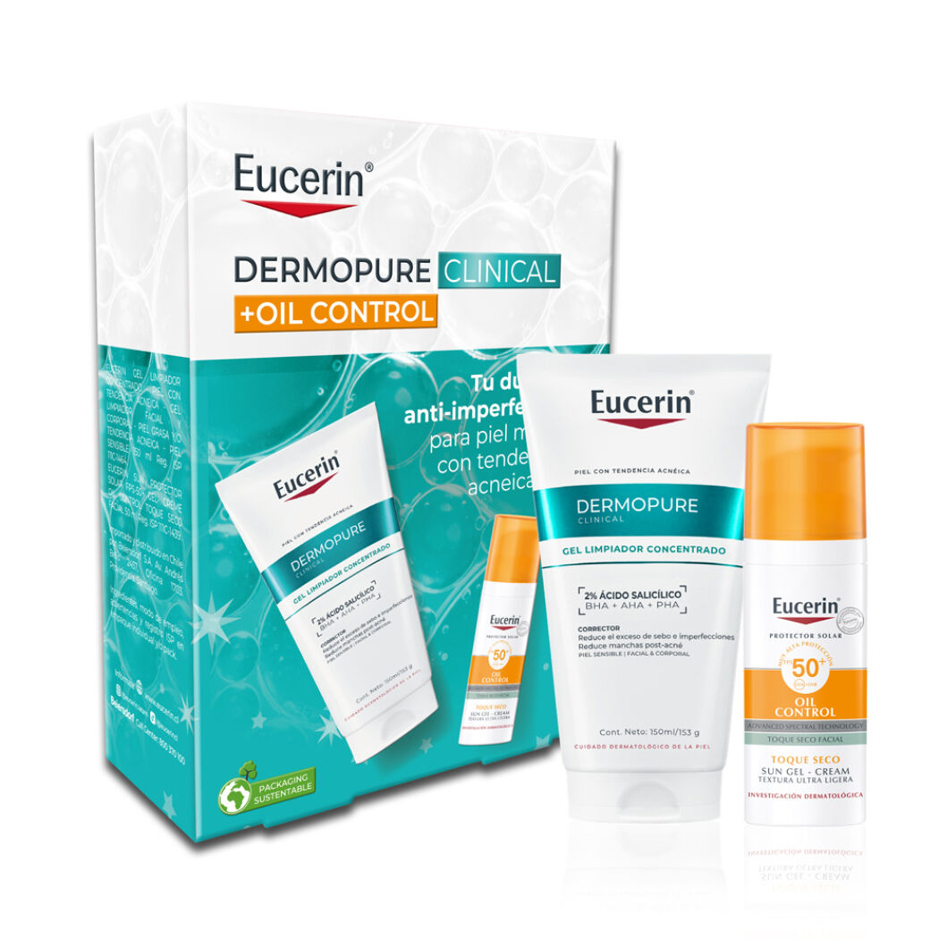 EUCERIN Set Dermopure Clínical Limpieza + Oil Control