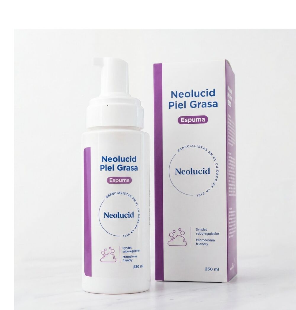 Neolucid Piel Grasa Espuma Limpiadora