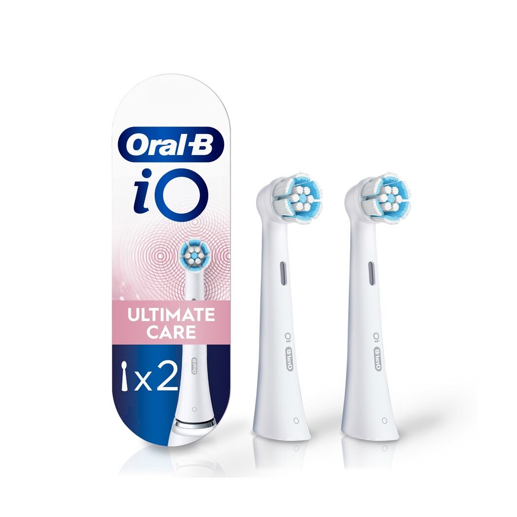 Oral-B Cepillo Dental Repuesto Eléctrico iO Ultimate Care 2 Unidades