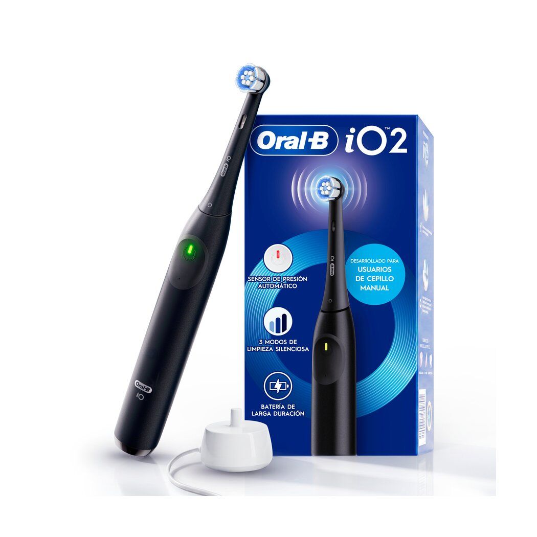 Oral-B Cepillo De Dientes Eléctrico iO2 Sensor De Presión Cabezal Redondo