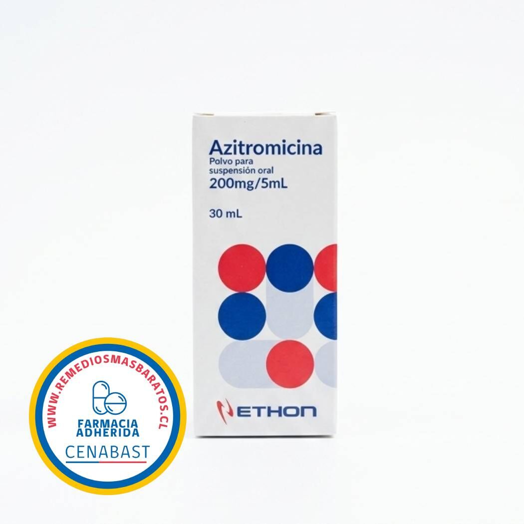 Azitromicina 200mg/5ml Polvo Solución Oral 30ml - Cenabast