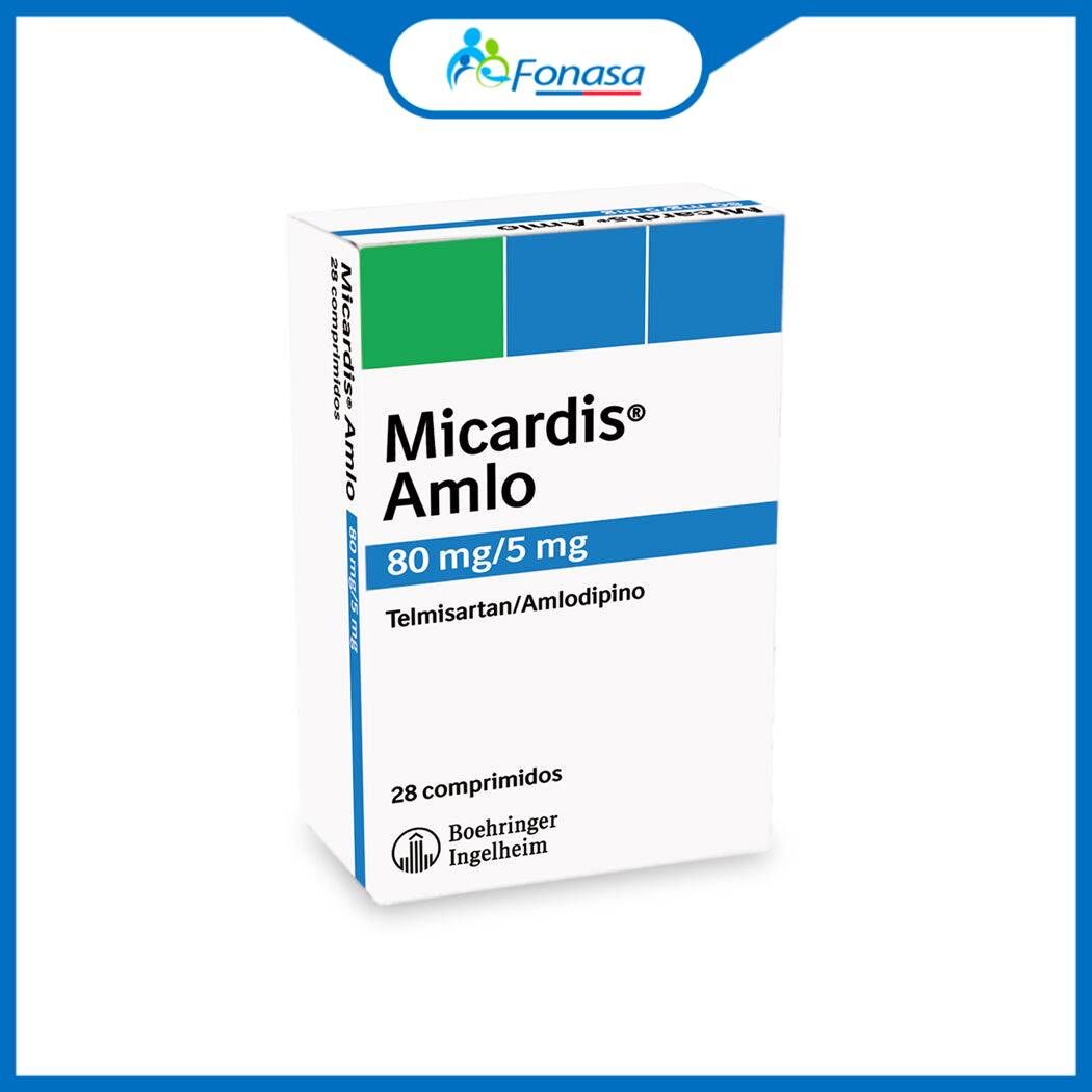 Micardis Amlo Telmisartan / Amlodipino 80/5 28 Comprimidos