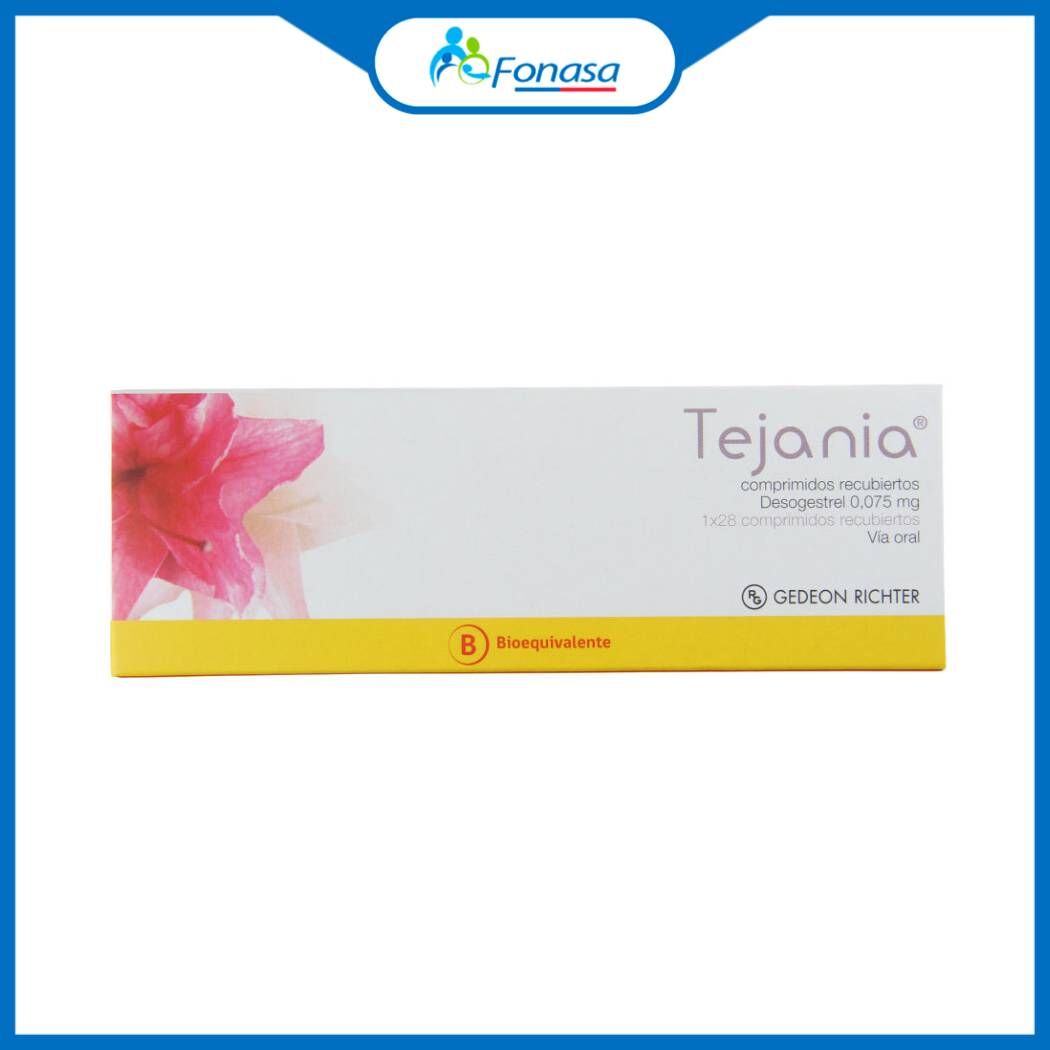 Tejania (B) Desogestrel 0.075mg 28 Comprimidos Recubiertos