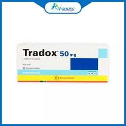 Tradox (B) Lamotrigina 50mg 30 Comprimidos