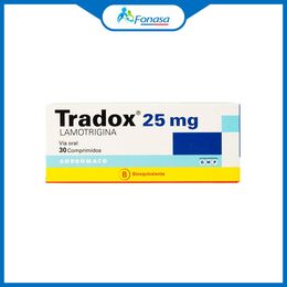Tradox (B) Lamotrigina 25mg 30 Comprimidos