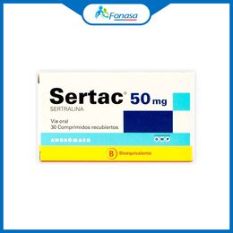 Sertac (B) Sertralina 50mg 30 Comprimidos Recubiertos