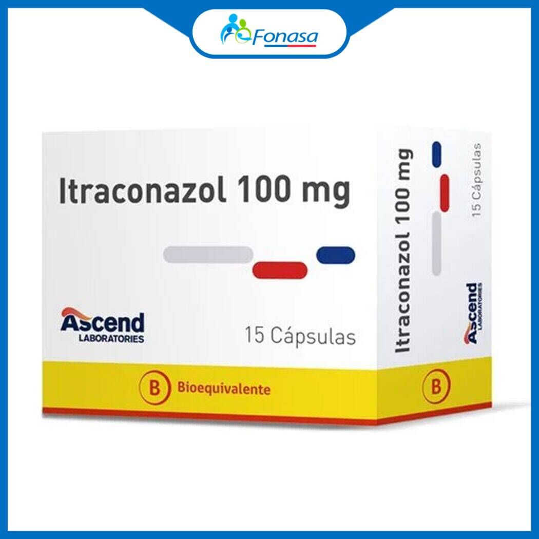Itraconazol 100mg 15 Comprimidos