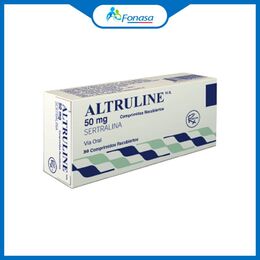 Altruline (R) Sertralina 50mg 30 Comprimidos Recubiertos