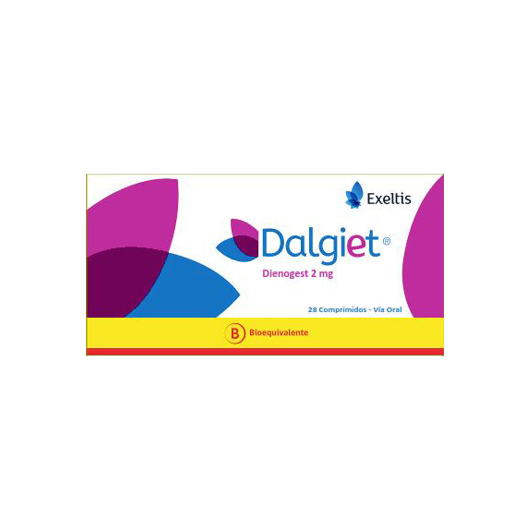 Dalgiet Dienogest 2mg 28 Comprimidos