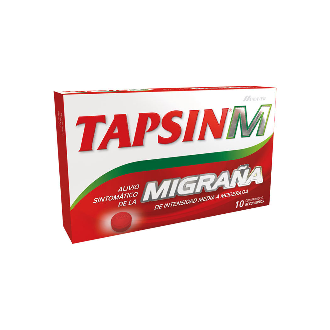 Tapsí­n M (B) Paracetamol 10 Comprimidos Recubiertos