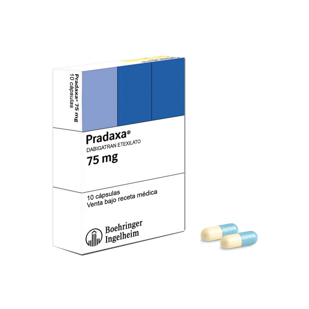 Pradaxa Dabigatran 75mg 30 Cápsulas