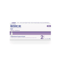 Benza AC Peróxido de Benzoílo 5% Gel Tópico 60g