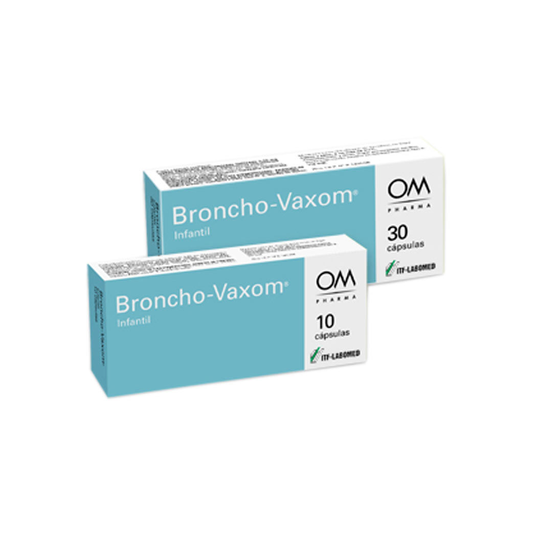 Broncho-Vaxom Pediátrico 3.5mg 10 Cápsulas