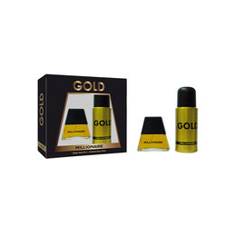 Estuche Colonia Gold y Desodorante Spray