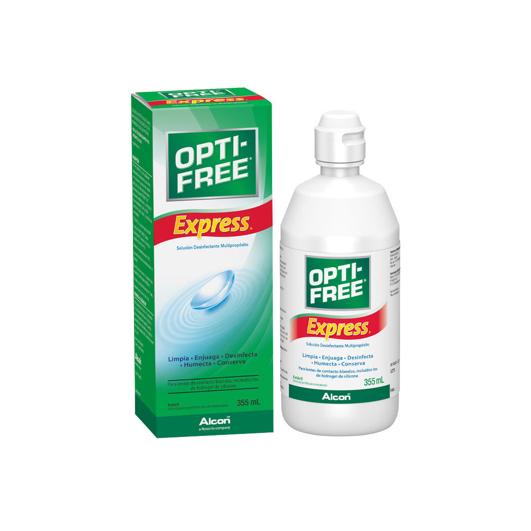 Solución Lentes de Contacto OptiFree Express 355ml