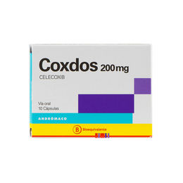 Coxdos (B) Celecoxib 200mg 10 Cápsulas